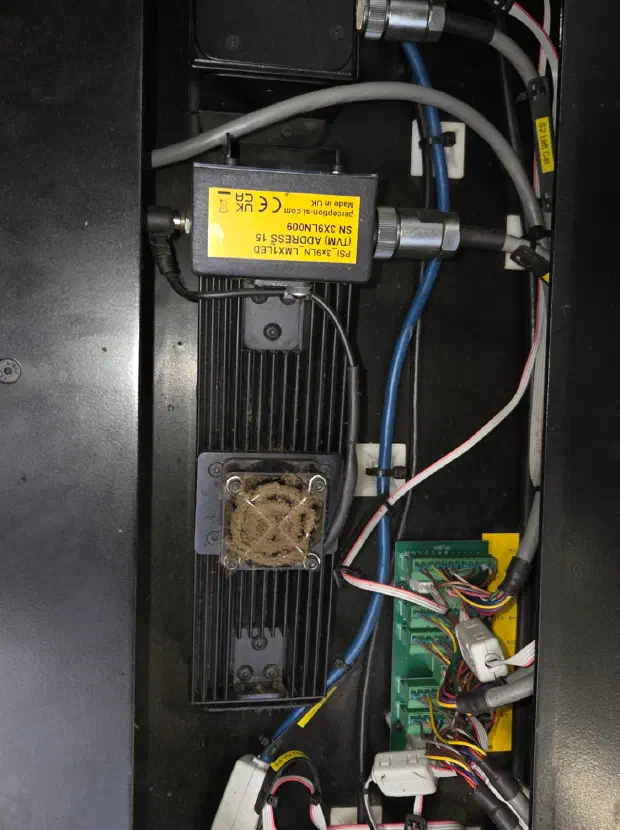 Light module before modification